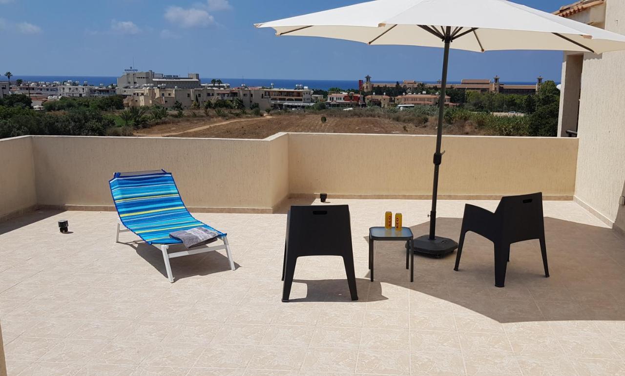 Sunny View - A Stunning Apartment With Private Rooftop بافوس المظهر الخارجي الصورة